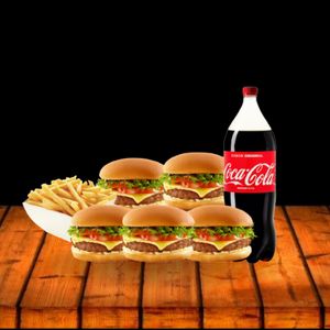 imagem do produto 5 X - SALADA + COCA COLA 2.5L