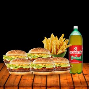 imagem do produto 5 X CHEDDAR + 250G  BATATA + CONVENÇÁO 2L