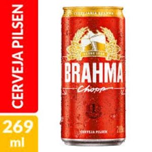 imagem do produto 3x Cerveja Pilsen Chopp Brahma 269ml