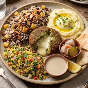 imagem do produto Prato falafel mahshi jibna( falafel recheado com queijo)