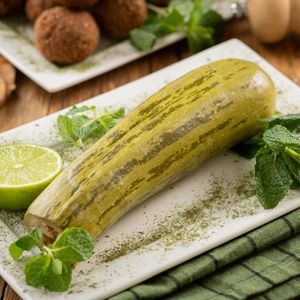 imagem do produto Porção abobrinha recheada- 2 unidades.