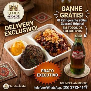 imagem do produto PRATO EXECUTIVO + GUARANA DE 200ML - ALMOÇO