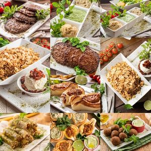 imagem do produto BANQUETE ÁRABE - SERVE ATE 10 a 12 PESSOAS.