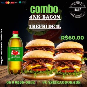 imagem do produto Combo Quádruplo(Nk-Refri 1L) 👨‍👩‍👧‍👦 ✳️