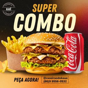 imagem do produto Super Combo 😎 (Jh-B8-coca lata)