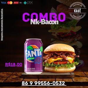 imagem do produto Combo Individual(Nk-fanta uva)😎 🍇