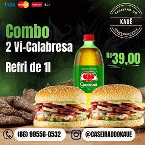 imagem do produto Combo Casal(Vi-Refri 1L) 👩‍❤️‍👨✳️