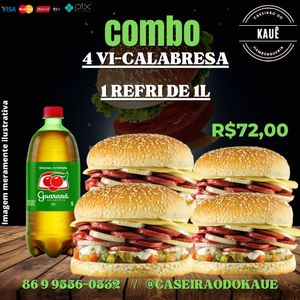 imagem do produto Combo Quádruplo(Vi-Refri 1L) 👨‍👩‍👧‍👦 ✳️