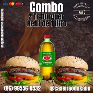 imagem do produto Combo Casal(Tr-Refri 1L) 👩‍❤️‍👨✳️