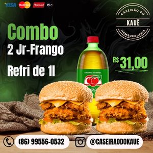 imagem do produto Combo Casal(Jr-Refri 1L) 👩‍❤️‍👨✳️
