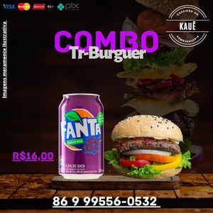 imagem do produto Combo Individual(Tr-fanta uva)😎 🍇