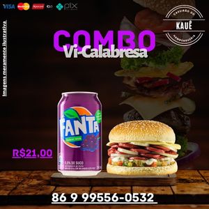 imagem do produto Combo Individual(Vi-fanta uva)😎 🍇