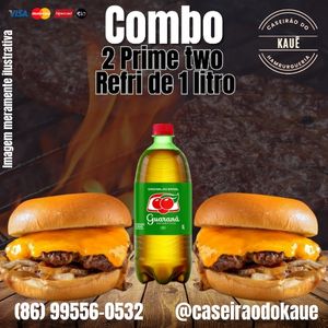 imagem do produto Combo Casal(2 two-Refri de 1 litro) 🧟