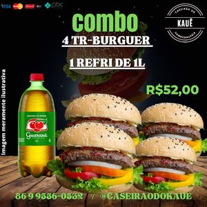 imagem do produto Combo Quádruplo(Tr-Refri 1L) 👨‍👩‍👧‍👦 ✳️