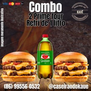 imagem do produto Combo Casal(2 four-Refri de 1 litro) 🧟