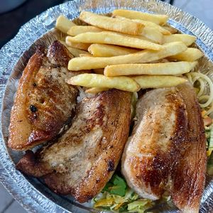 imagem do produto Picanha suína com fritas 
