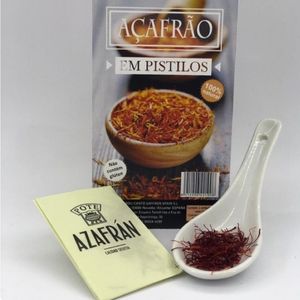 imagem do produto Açafrão  Natural em PISTILOS sache c/1mg. Importado - Espanha