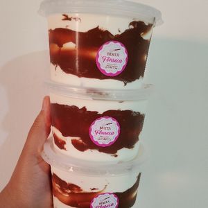 imagem do produto Sorvete Artesanal Ninho com Nutella 500ml