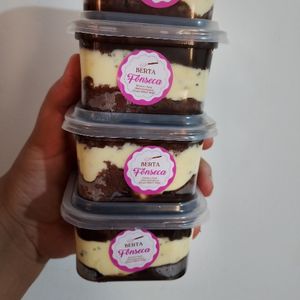 imagem do produto Bolo de Pote Maracujá com Brigadeiro 