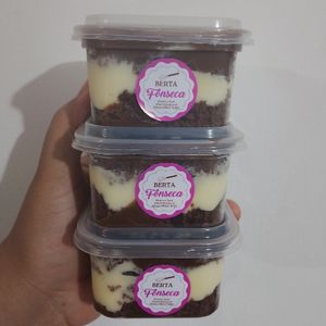 imagem do produto Bolo de Pote Ninho com Brigadeiro 