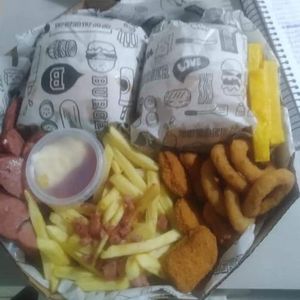 imagem do produto Combo 13 (2 lanches + 600g Porção)