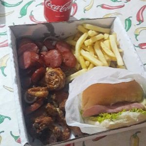 imagem do produto Combo 12 (1 lanche+ 550g Porção)