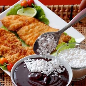 imagem do produto Peixe frito com açai 