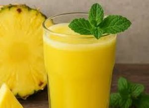 imagem do produto Suco de abacaxi com hortelã 400ml (polpa)