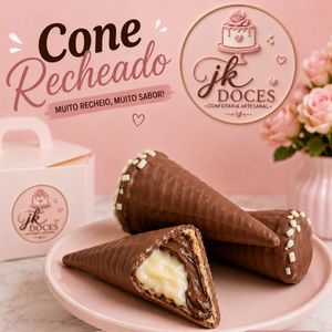 imagem do produto Cone recheado Kinder Bueno