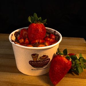 imagem do produto Fettucine morango com Nutella 