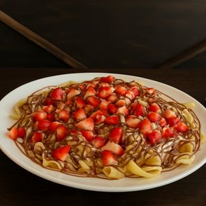 imagem do produto Fantucine morango com Nutella