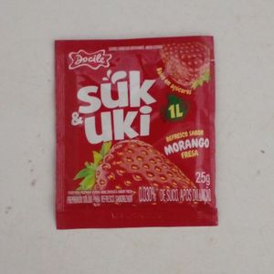 imagem do produto Suco em po sabor morango 1L 