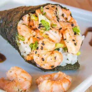 imagem do produto Temaki natural camarão maçaricado