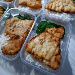 imagem do produto Filé de Peixe com creme de espinafre