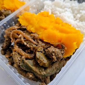 imagem do produto Fígado com purê de abóbora 