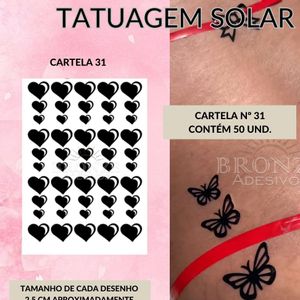 imagem do produto TATUAGEM SOLAR FOLHA A4 N 31