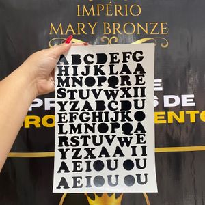 imagem do produto TATUAGEM SOLAR LETRAS FOLHA A4 N°1