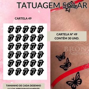 imagem do produto TATUAGEM SOLAR FOLHA A4 N49