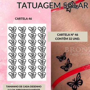 imagem do produto TATUAGEM SOLAR FOLHA A4 N46