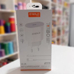 imagem do produto KIT CARREGADOR 30W TURBO USB-C