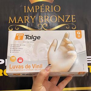 imagem do produto LUVA DE VINIL 100UNI