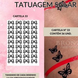 imagem do produto TATUAGEM SOLAR FOLHA A4 N33