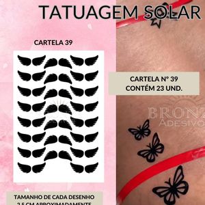 imagem do produto TATUAGEM SOLAR FOLHA A4 N39
