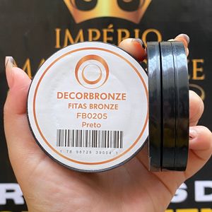 imagem do produto FITA PRETA CORTADA DERCOBRONZE 6/6/6