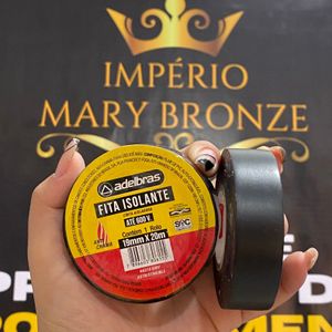 imagem do produto FITA PRETA INTEIRA FOSCA ALDEBRAS 19MMX20M