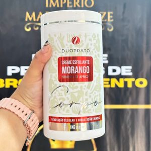 imagem do produto ESFOLIANTE MORANGO DUOTRATO🍓 1KG