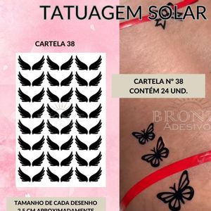 imagem do produto TATUAGEM SOLAR FOLHA A4 N 38