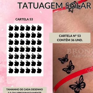 imagem do produto TATUAGEM SOLAR FOLHA A4 N°53