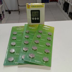 imagem do produto BATERIA PARA TEMPORIZADOR DE MÃO TIMER DIGITAL COM 2 UNIDADE