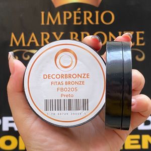 imagem do produto FITA PRETA CORTADA DERCOBRONZE 12/6